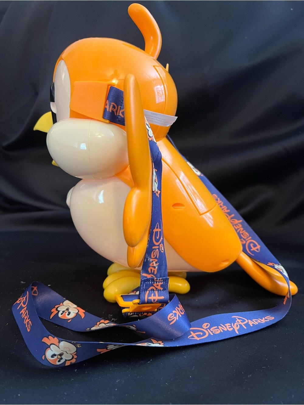 Disney Parks Orange & White Cartoon Bird Popcorn Bucket - Picture 2 of 3